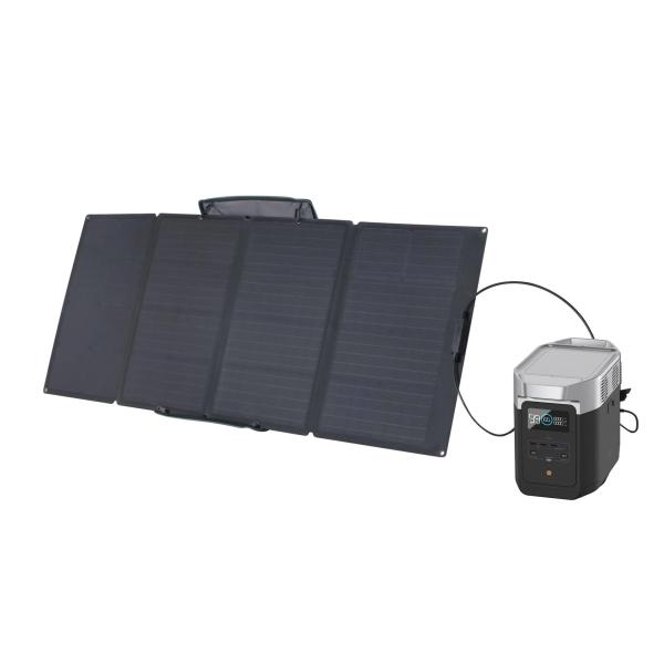 ECOFLOW Delta 2 + 160W Solar Panel - BUNDLE